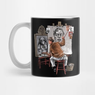 Moon Triple Self-Portrait Mug